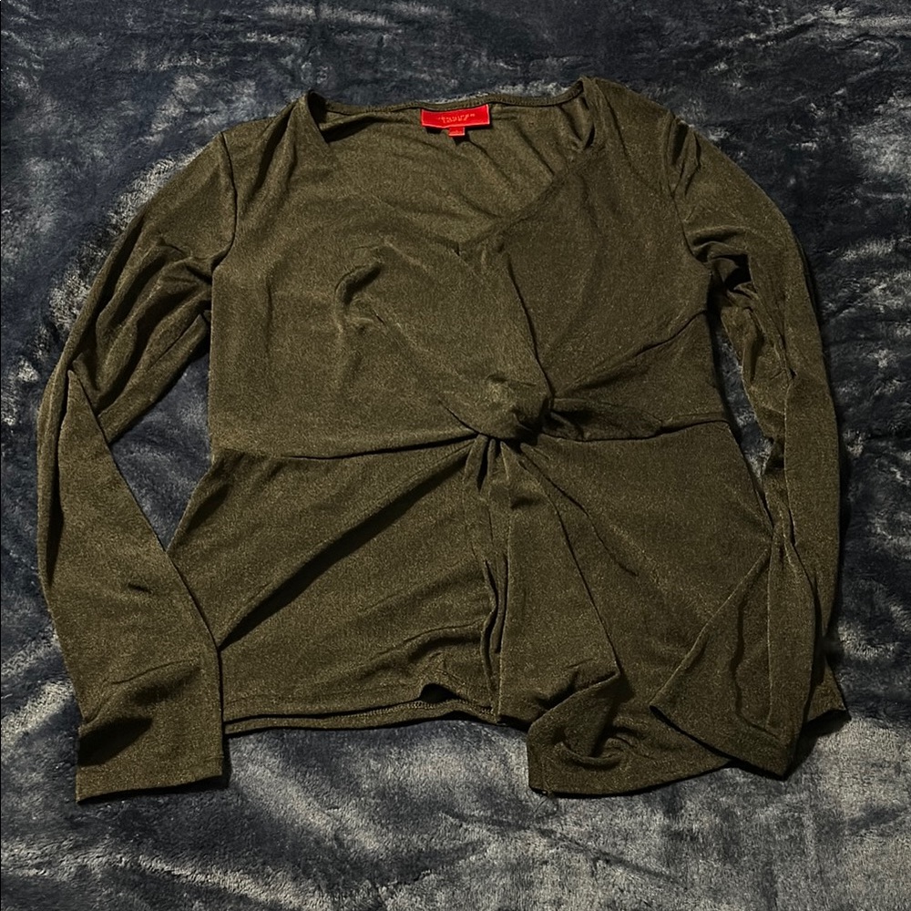 Jennifer Lopez black Long Sleeve Top